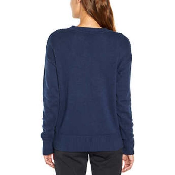 NEW Banana Republic  Cable Knit Sweater | Blue - Picture 2 of 5